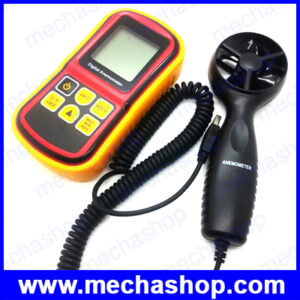 เครื่องวัดความเร็วลม มิเตอร์วัดความเร็วลม เครื่องวัดลมใบพัดแยก เครื่องวัดลม Digital Electronic Handheld Wind Speed Meter Anemometer GM8901
